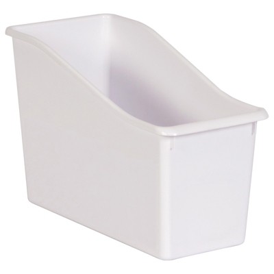 Teacher Created Resources White Plastic Book Bin (Pack of 6)