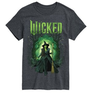 Men's - Wicked - Elphaba Forest Short Sleeve Graphic T-Shirt - 1 of 4