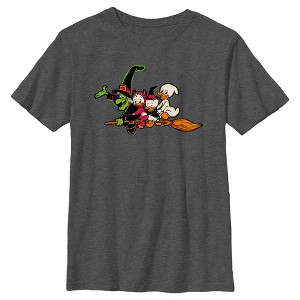 Boy's Mickey & Friends Halloween Huey Dewy and Louie T-Shirt - 1 of 4