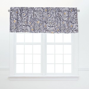 C&F Home Serena Blue Valance Collection - 1 of 3