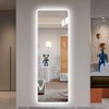 ALEXOUN Wall-Mounted Full Length Vanity Mirror ,Big Size Rounded Corners, Bedroom,Living Room,Dressing Room,Hotel - 2 of 4