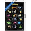 Trends International Pokémon - Moves Grid Framed Wall Poster Prints - 3 of 4