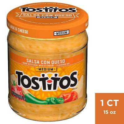 Tostitos Salsa Con Queso Medium - 15oz Dip