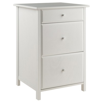 target white file cabinet