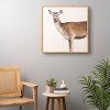 Emanuela Carratoni The Sweet Deer Bamboo Framed Wall Art - Deny Designs - 3 of 3