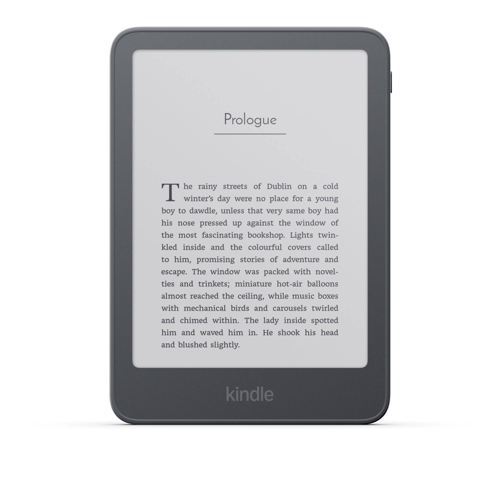 Amazon Kindle 16GB, Now Thinner, Lighter, and Faster, 6" Display - Graphite