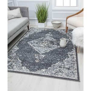 Rugs America Harper Transitional Vintage Area Rug - 1 of 4