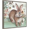 Amanti Art Farmhouse Bunny IV by Tre Sorelle Studios Canvas Wall Art Print Framed 22 x 22-in. - 2 of 4