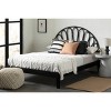 South Shore Queen 82.5" Hoya Bed and Headboard Black - image 3 of 4