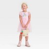 Toddler Girls' Bluey and Bingo Valentine's Tulle Dress - Light Pink - image 4 of 4