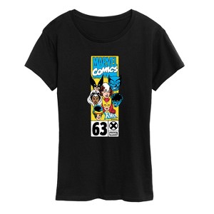 Women's - Marvel - X Men Heads Short Sleeve Graphic T-Shirt - 1 of 4