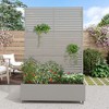 PexFix Metal Wall Planter Box with Trellis for Climbing Plants - 2 of 4