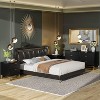 Garvee Sleek White 6-Drawer Dresser with Gold Accents – Stylish Storage Organizer on Metal Legs for Bedroom, Living Room, or Hallway - 4 of 4