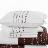 Egyptian Linens Ellis Embroidered 3-Piece Duvet Cover Sets - 4 of 4