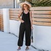 Women's Chic Sleeveless Wide-Leg Jumpsuit for Summer - Cupshe - 4 of 4