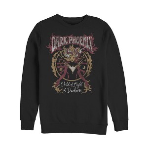 Men's Marvel X-Men Dark Phoenix Rock n Roll Sweatshirt - 1 of 3