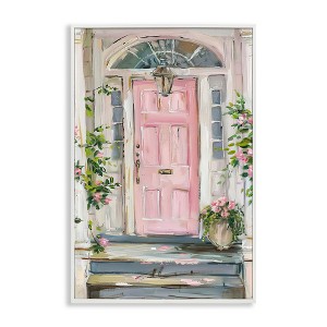 Stupell Industries Pink Door Welcome, 18" x 12" - 1 of 4