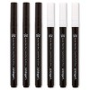 KINGART PRO Paint Pens Extra Fine Tip, Black & White 6 pc - 2 of 4