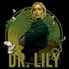 Men's Jungle Cruise Dr. Lily Portrait Pull Over Hoodie - 2 of 4