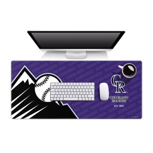 MLB Colorado Rockies Logo Series Desk Pad - 1 of 2