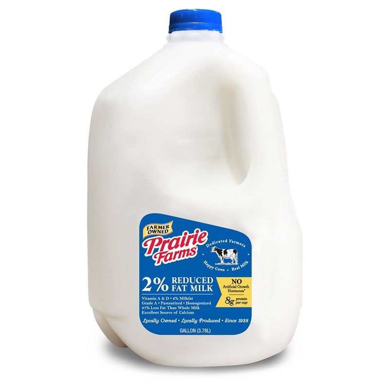 Prairie Farms 2% Milk - 1gal, 1 of 5