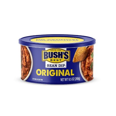 Bush's Best Bean Dip, Original, 9.5 Oz