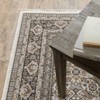 Oriental Weavers Maharaja 2061N Ivory/ Grey Indoor Area Rug - 2'3" x 7'6" - 4 of 4
