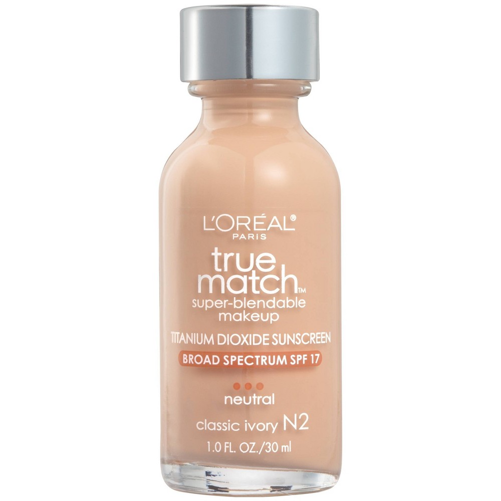 UPC 071249078587 product image for L'Oreal Paris True Match Super-Blendable Foundation Makeup with SPF 17 - N2 Clas | upcitemdb.com