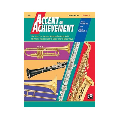 Alfred Accent on Achievement Book 3 Baritone B.C.