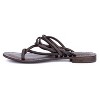 Vintage Foundry Co. Women's Zaria Sandal - 6.5, BROWN - 3 of 4