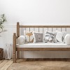 1pc 18"x18" Stupell Industries Whimsical Leaf Pattern Animals Square Kids' Throw Pillow - 2 of 4