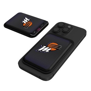 Keyscaper WNBA Linen Black Magnetic Credit Card Wallet - 1 of 3