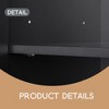 67"Tall Bathroom Storage Cabinet with 4 Doors and Adjustable Shelves,Open multi-layer Shelves - Leovsnove - 4 of 4