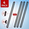 [4 Pack] Foam Gasket Sealer for Nesco VS-12 Deluxe Vacuum Sealer - Upper & Lower Food Sealer Gaskets - 4 of 4