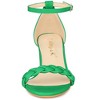 Allegra K Women's Chunky Heels Ankle Strap Braided Instep Strap Heel Sandals - 2 of 4