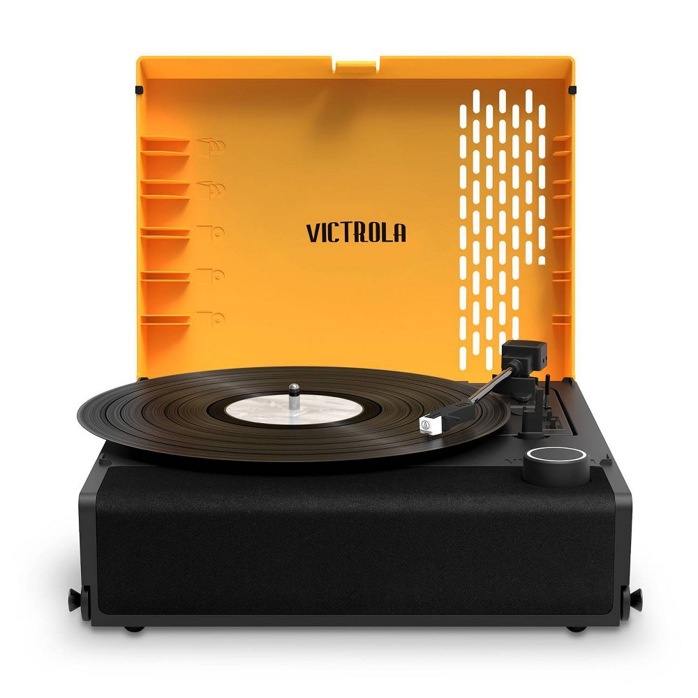 Victrola Revolution GO Portable Record Player - Orange