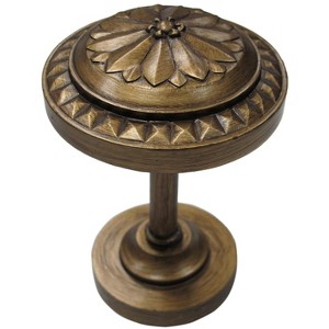 Colette Designer Decor Drapery Medallion Holdback - 5 Finishes - 1 of 1