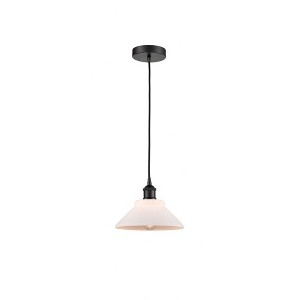 Orwell - 1 Light Cord Hung Mini Pendant In Industrial Style-7.75 Inches Tall and 8.38 Inches Wide - 1 of 1