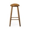 Maven Lane Luna Backless Wooden Bar Height Bar Stool - 4 of 4