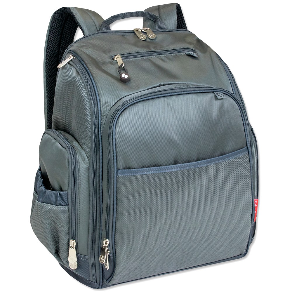 UPC 886252217225 product image for Fisher-Price Kaden Diaper Backpack - Gray | upcitemdb.com