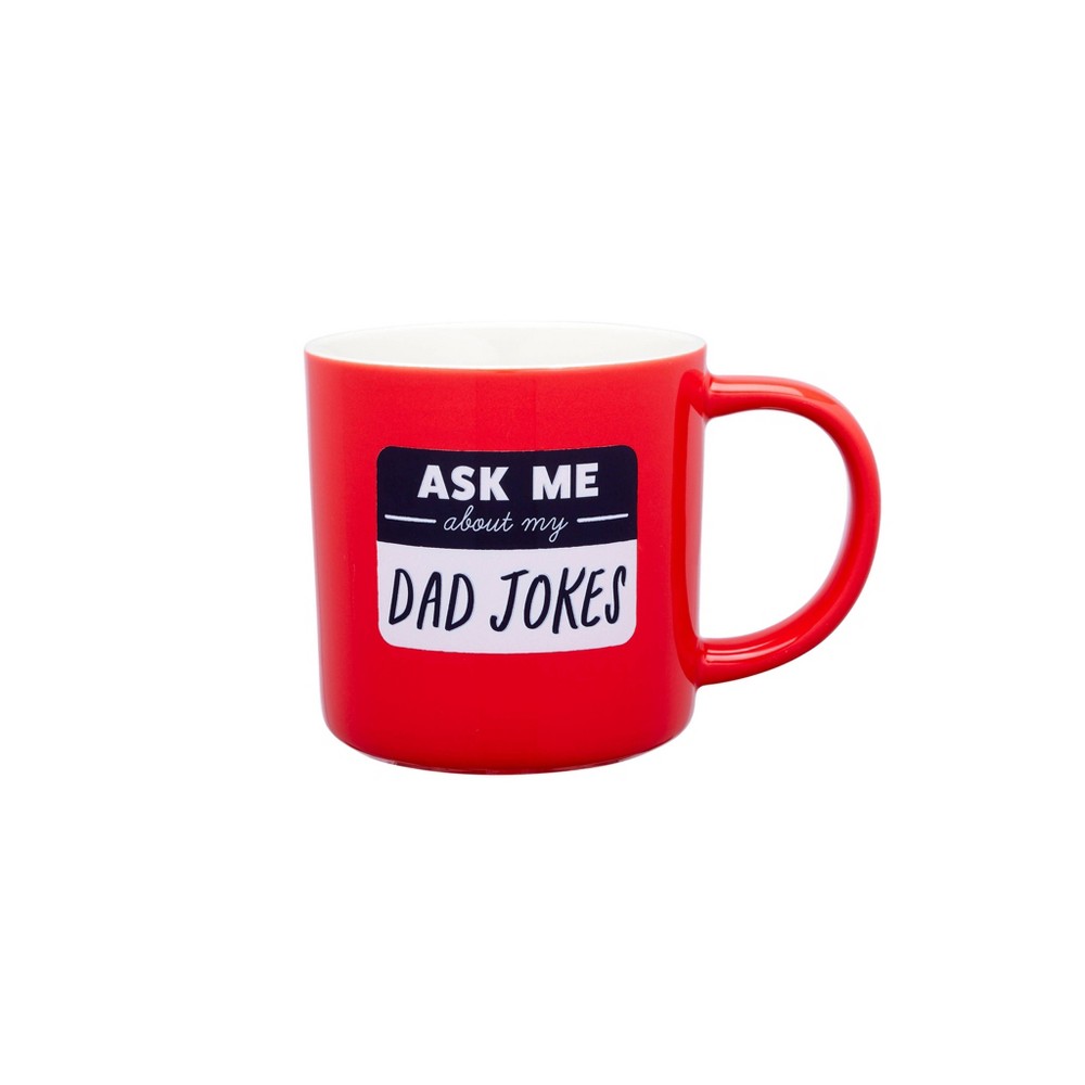 16oz Stoneware Dad Jokes Mug - Parker Lane