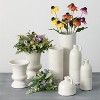 Sullivans Set of 2 Ceramic Vases 8"H & 6"H Off-White - 3 of 4