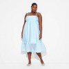 Women's Organza Midi Babydoll Dress - Wild Fable™ - 2 of 3