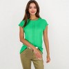 Anna-Kaci Women's Sleeveless Knit Top With Seam Front Detail - 2 of 4