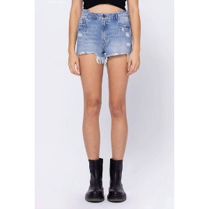 Women's Sofie Mom Shorts - HIDDEN - 1 of 4