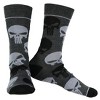 Marvel Comics The Punisher Socks Men's Skull Logo 6-Pair Crew Socks for Adults (Fits Shoe Sizes 8–12) Multicolored - 3 of 4