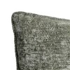 Edie@Home 14"x22" Oversize Delmonico Chenille Lumbar Throw Pillow Sage: Textured, Soft, Decorative Couch Accessory - 2 of 4