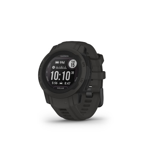 Garmin Instinct 2S SOLAR, Smaller Rugged GPS Smartwatch, Built-in Sports  Apps and Health Monitoring, Solar Charging and Ultratough Design Features,  Graphite : : Electronics & Photo