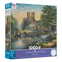 Ceaco Thomas Kinkade: Willow Wood Chapel Jigsaw Puzzle - 1000pc