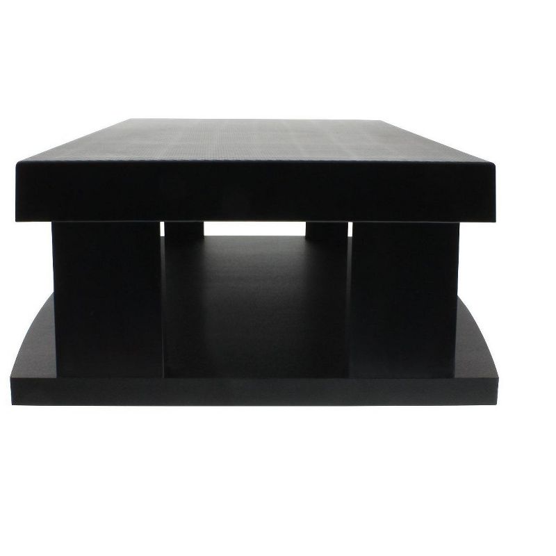 Aleratec Table Mount TV Stand 2-Tier For LCD/LED Flat TV Stand, Black, 5 of 6